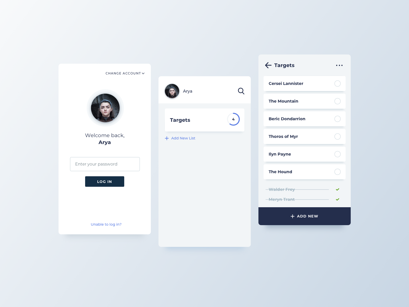 List UI. Список UI. List UI Design. Список UI UX.